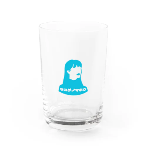 マユゲノマホウ Water Glass