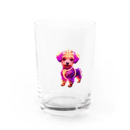 ネオントイプードル Water Glass