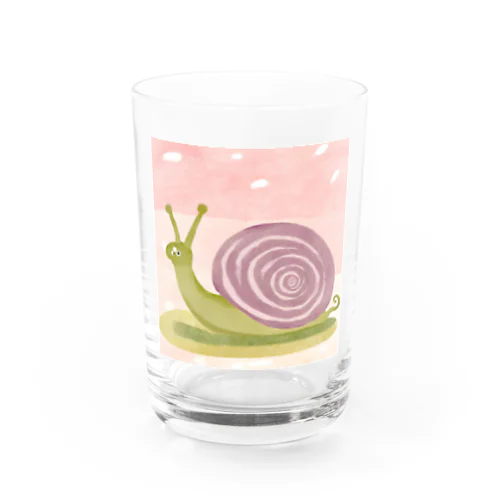 癒し系❗カタツムリ Water Glass