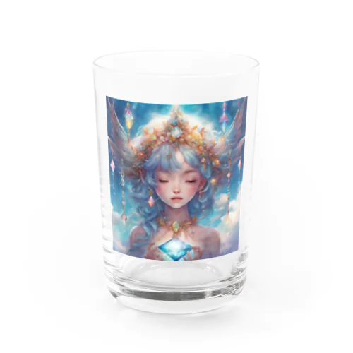 アメジストに祈る少女 Water Glass