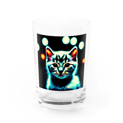 lost kitten Water Glass