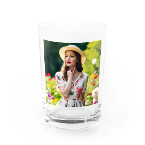 花女性の幻想 Water Glass