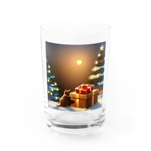可愛すぎるクリスマスのグッズ Water Glass