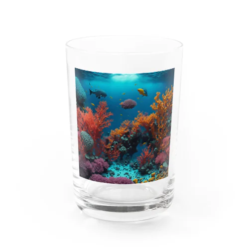 癒しの珊瑚礁 Water Glass