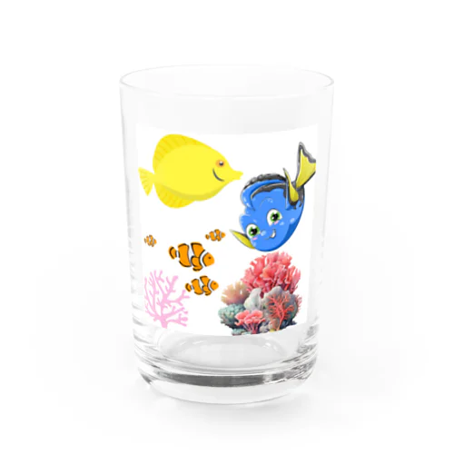 海水魚ちゃん グラス