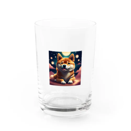 しばけんくん Water Glass