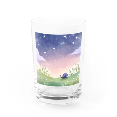 星空とカタツムリシリーズ③⭐ Water Glass