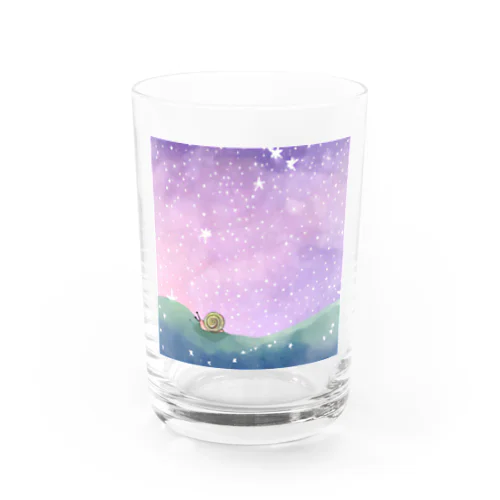 星空とカタツムリシリーズ④⭐ Water Glass