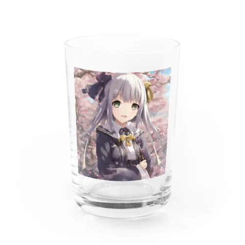 スクール萌え女子 Water Glass