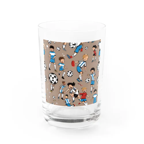 サッカー小僧 Water Glass