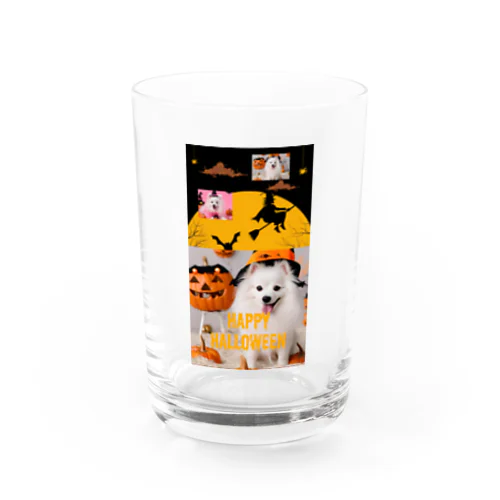 ハロウィン🎃スピッツ Water Glass