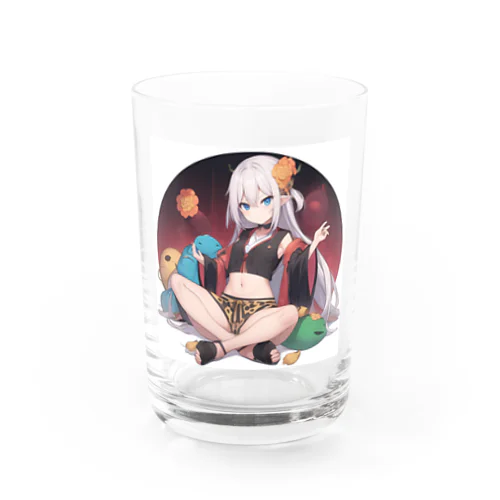 芋娘のポテチ Water Glass