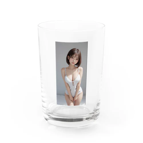 可愛い美少女 Water Glass