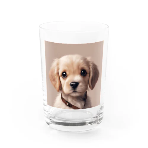 めちゃカワ犬 Water Glass