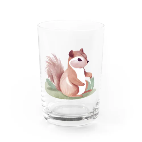 たそがれリスグッズ Water Glass