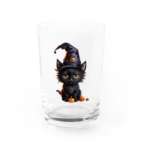 魔女っ子ねこ Water Glass