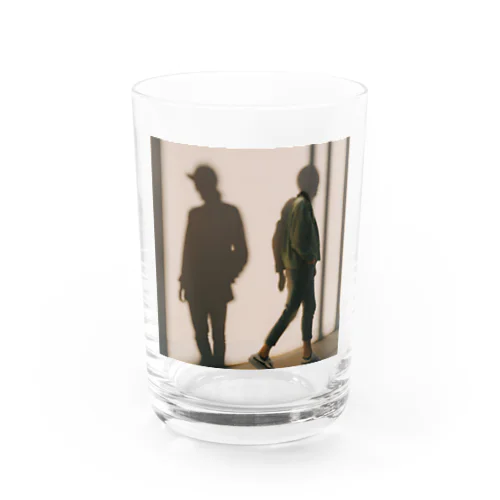 シンプルな人影グッズ Water Glass