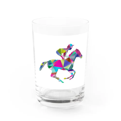 うま　chromatic Water Glass