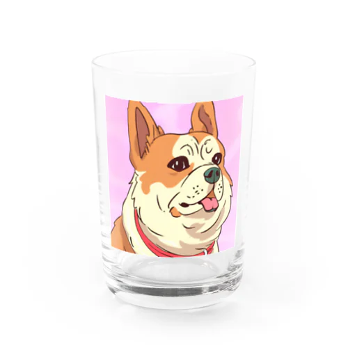 人懐こい犬 Water Glass