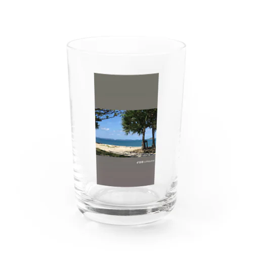 沖縄の海の風景！ Water Glass