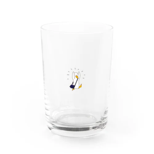 ショルバーダックくんプチバンザイ Water Glass