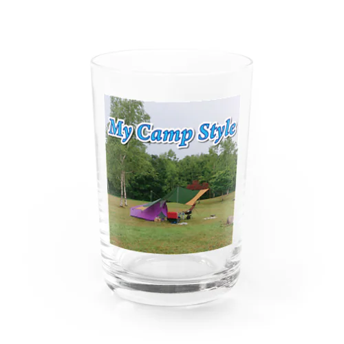 My Camp Style Water Glass
