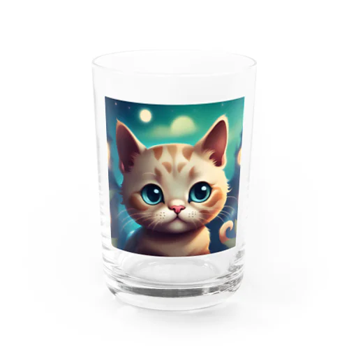 かわいい猫ちゃん Water Glass