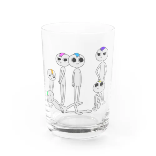 宇宙人たち Water Glass