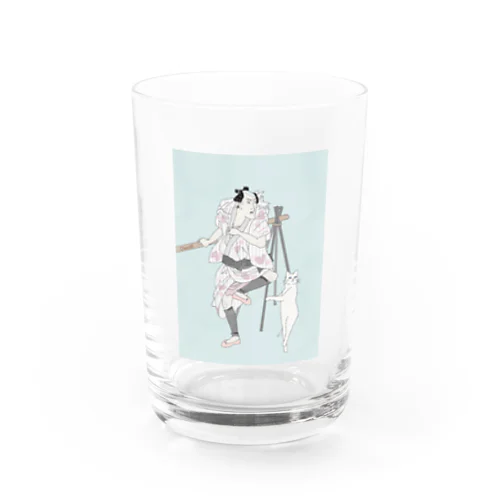 バレエ男子とバレエ猫 Water Glass