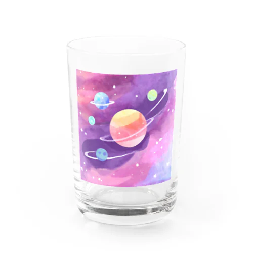 宇宙のパワーを感じて Water Glass