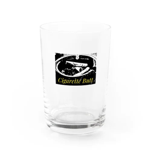 Cigarette Butt Water Glass