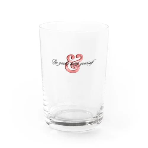 ☆Be gentle with yourself☆ Water Glass