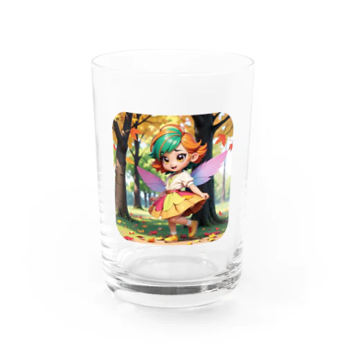 秋が来たね！ Water Glass