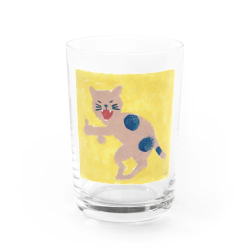 おっけー！うまくいくよ。 Water Glass