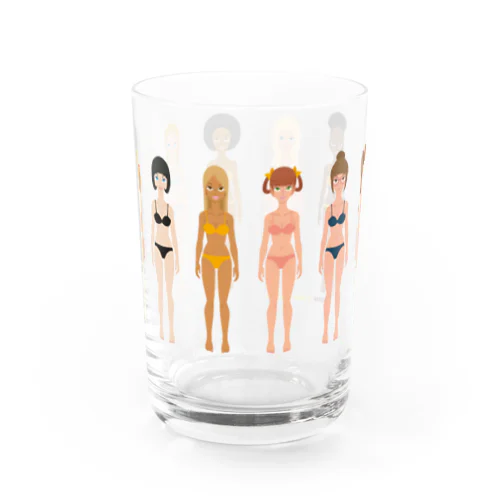 キャトル・ガール Water Glass