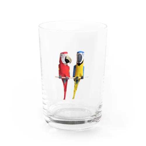 紙コップのコンゴウインコ Water Glass