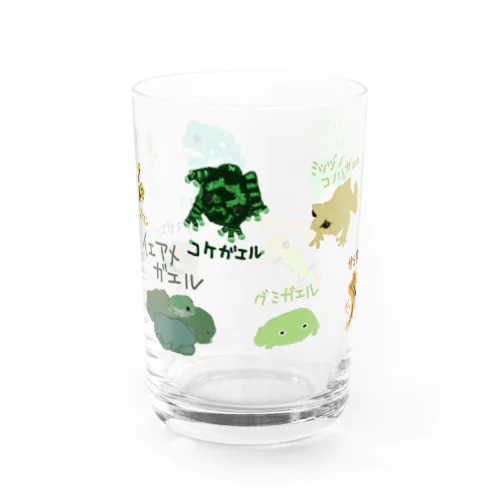 カエル！カエル！カエル！ Water Glass