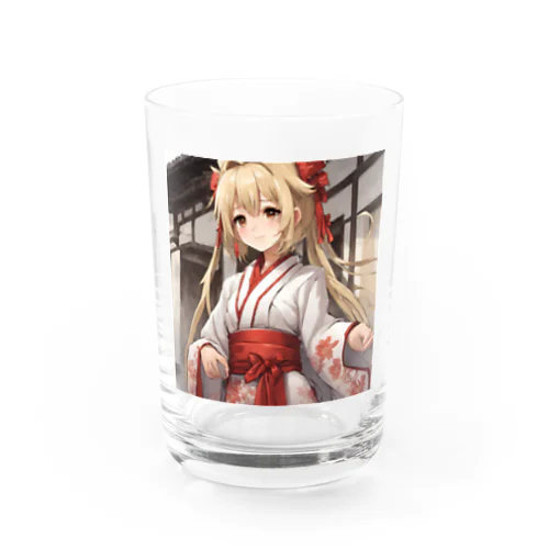 巫女様 Water Glass