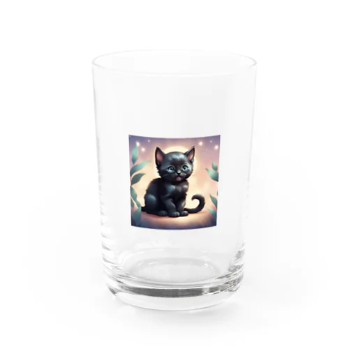 黒猫ちゃんのグッズ Water Glass