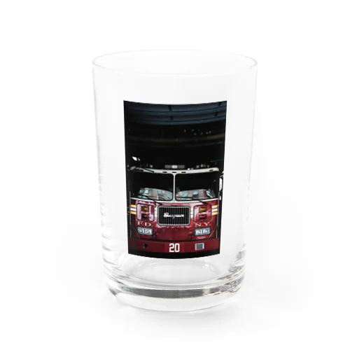 海外消防車 Water Glass