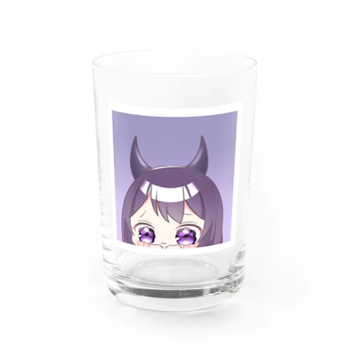 うるうる黒娘 Water Glass