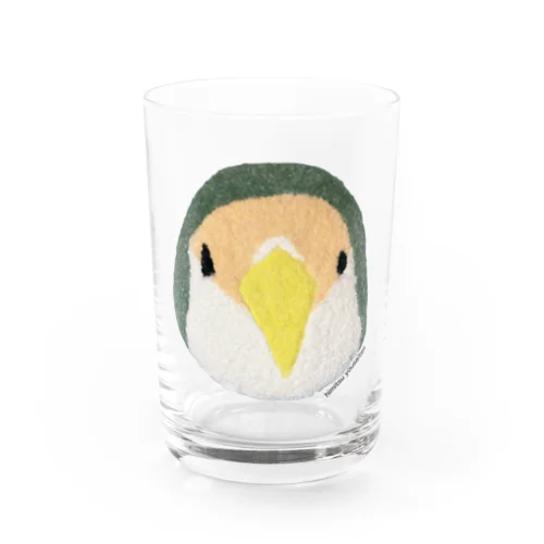 コザクラインコ（シーグリーン） Water Glass