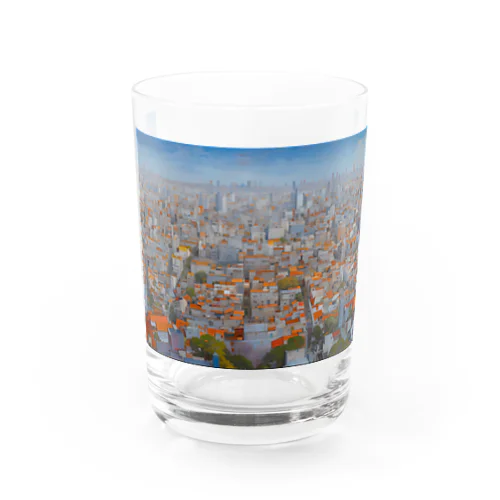都市の風景 グラス