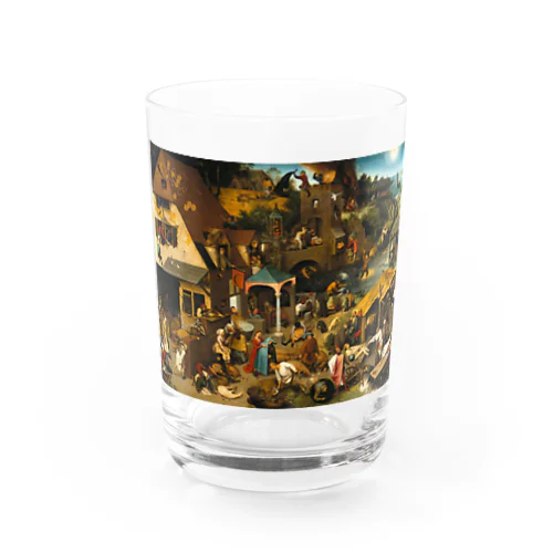 ネーデルラントの諺 / Netherlandish Proverbs Water Glass