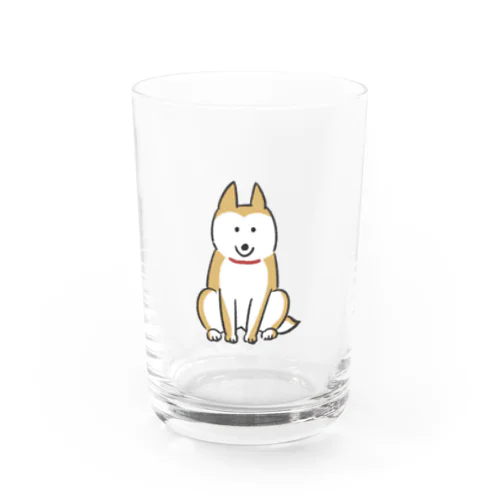 ゆる忠犬 Water Glass