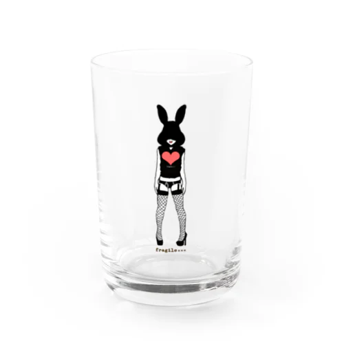sexy rabbit Water Glass