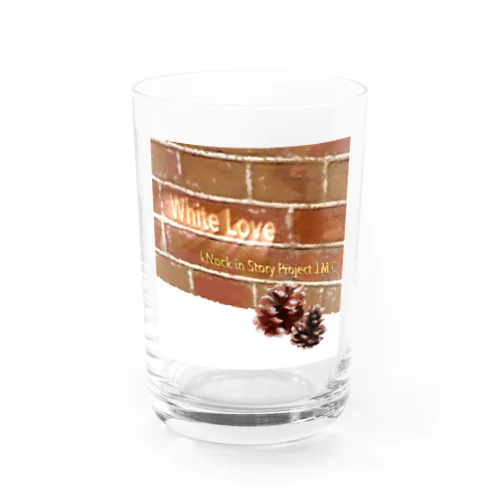 White Love“ Water Glass