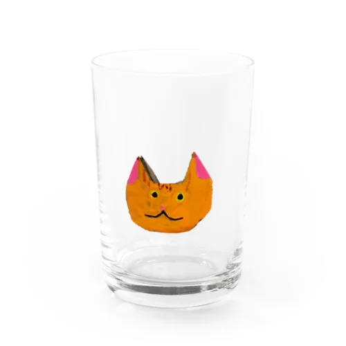 とらねこ とらじろう Water Glass