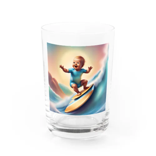 Baby surf Water Glass