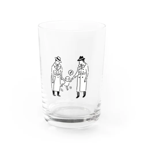 捕らえられたのに楽しそうな宇宙人グラス Water Glass